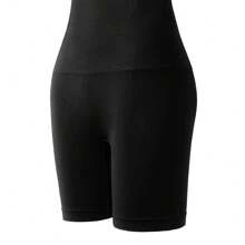 Sheonly 2 Colors Fashion Women Seamless Underwear,Women High Wasit Body Shapewear Shorts,Sexy Hip Enhancer Shapewear Panties,Ladies Slim Fit Tummy Control Bodyshaper Panties(S-XXL) - Black - View 3