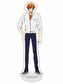 1 pieza Figura acrílica de sobremesa del anime Sasaki y Miyano - Figura de acción, decoración de escritorio y del hogar, el regalo de cumpleaños perfecto para amigos