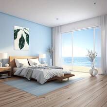 Feuilles vertes avec de fines lignes noires sur fond blanc. Grande peinture murale encadrée en bois, décoration d'intérieur, peinture à l'huile - Chambre, salle de bain, salon, bureau, cuisine, cadeaux de Noël - 1 pièce