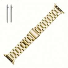 1 pieza compatible con las pulseras del Apple Watch de 49mm, 45mm, 46mm, 44mm, 42mm, 41mm, 40mm, 38mm, pulsera de metal compatible con Apple Watch Ultra Series 10 9 8 7 6 5 4 3 2 1 SE, 42mm, 44mm, 45mm, 46mm, 49mm