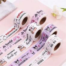 Sanrio [Sanrio Sticker 120PCS/Rol Afdichting] Bill Wind Afdichtingssticker 120PCS/Rol Gecoat Papier Zelfklevende Sanrio Afdichtingssticker