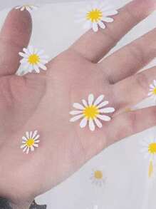 1pc Baby Stroller Full Cover Mosquito Net, Printed Pushchair Insect Netting, Extra Large & Dense, Universal Fit