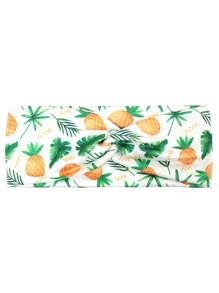 1 Stück/4 Stücke Damen Stirnband für Alltag & Outdoor Sport, Obst Motiv: Zitrone, Wassermelone, Kirsche, bunte Haarzubehör