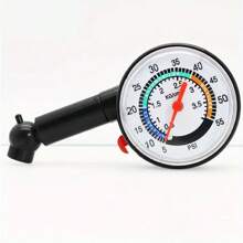 High Precision Multifunctional Car Tire Pressure Gauge - Mechanical Air Pressure Meter For Emergency Detection - Default - View 11