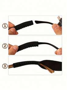 1pc Eyeglasses Strap, Waterproof Eyeglasses Cord, Sunglasses Chain, Eyeglasses Holder Lanyard For Swimming, Skiing, Sports