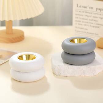 Dual-Layer Donut Shaped Aroma Diffuser/Essential Oil Clip Gifts Birthday Graduation