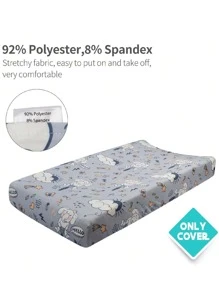 ALVABABY 1 szt. Miękkie i lekkie, przenośne prześcieradło do łóżeczka dla chłopców i dziewcząt, materac dla graczy