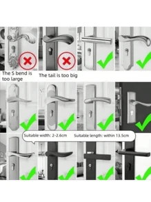 Flower Door Handle Crash Pad Soft Insulation Protective Cover,Thickened, Spiral Design,Door Handle Bumper Protector,Effective To Prevent Wall And Door Lock Damage,Home Anti-Collision & Anti-Static Doorknob Sleeve,And Dust-Proof For School,Office,Household,Travel,Bag,Organizer,Storage, Back To School Supplies