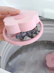 10 件可重复使用的洗衣擦洗球，神奇防缠结绒毛捕捉器，毛发和皮毛去除器，洗衣机和烘干机清洁球，非电动软洗工具，用于去除猫和狗毛发、皮毛和绒毛的洗球 - 彩色 - 查看 2