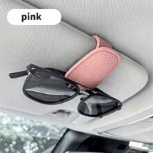 Pinza para sujetar gafas de sol en el coche, organizador magnético multifunción para gafas de sol para parasol de vehículo