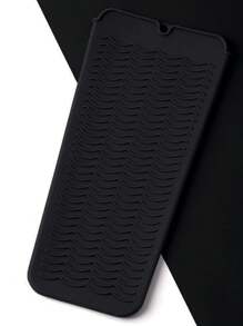 2/1件装耐热垫，卷发棒垫，适用于桌面造型工具，通用尺寸，适用于直发器和卷发棒，耐热硅胶造型垫，收纳隔热垫，适用于直发器、卷发棒和直板夹，便携式旅行美发造型工具隔热垫套装 - 彩色 - 查看 11