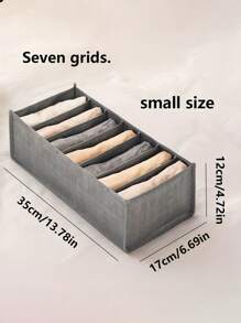 Nonwoven Storage Boxes Clothes Pants Storage Boxes Underwear Compartment Storage Boxes Moisture Resistant Clothes Storage Boxes Closet Storage Boxes Portable Storage Boxes Home Storage & Organization Bedroom Clothes Storage Boxes Clothes Storage Organizer Closet Organization And Storage - Grey - View 13