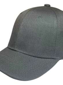 10 Premium Curved Baseball Caps Quality Lot Bb-Acr - 深灰色 - 查看 2
