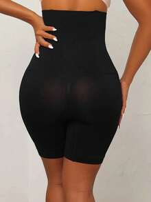 أحدث سروال بتصميم ضيق، سروال السلامة، ملابس رياضية للنساء بتصميم ضيق مشكل، ملابس داخلية متماسكة عالية الخصر ضيقة للعام 2025 - الأسود - مشاهدة 3