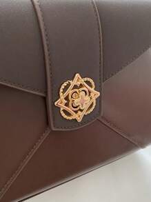 Fashionable Minimalist Elegant Handbag With Clover Lock, Suitable For Office, Parties, Daily Work And Commute, Great Gift