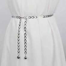 波西米亚复古金属链带 绿松石雕花腰链 亚克力腰链 不锈钢腰链 可爱 四季皆宜