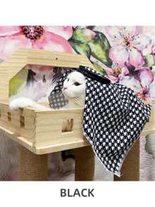 1pc Pet Bandana Hat Sunscreen Windproof Sandproof Handmade Headwear Pet Dressing Up
