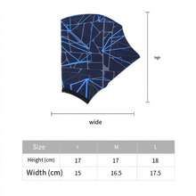 زعانف من النيوبرين المطبوع - معدات السباحة الصيفية للرجال والنساء - زعانف بشكل قدم البط للدفع بالماء - زعانف تدريب - قفازات سباحة - سباحة مائية - قفازات شبكية للتدريب المائي - معدات سباحة زعانف اليد - قفازات لملابس تدريب السباحة المائية - معدات الغوص للأيدي - الأسود - مشاهدة 4