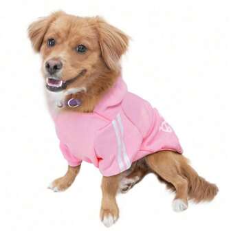 1 pieza Sudadera con capucha para mascotas, adecuada para perros y gatos pequeños, medianos y grandes