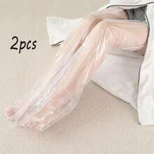 [Quantity] Pcs/Set Disposable Waterproof Long Foot Mask, Moisturizing Leg Spa Treatment, Thickened Multipurpose Hand Moisturizing Gloves, Suitable For SPA, Daily Skincare, Wellness Center, Beauty Salon - Multicolor - View 17