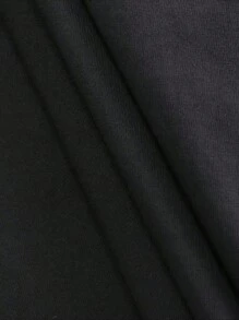 Hombres Camiseta con estampado de letra 220g