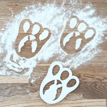 1 szt./3 szt. Drewniany królik wielkanocny, marchewka, szablon w kształcie jajka, rzemiosło, odpowiedni na wiosnę, Wielkanoc, urodziny, dekoracje na imprezę festiwalową