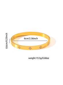 时尚简约女士不锈钢手链，适合日常佩戴、生日聚会、送给朋友的礼物 - 多款 - 查看 11