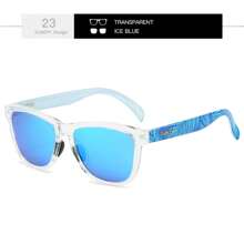 DUBERY Modische Vollrand-Brillen für Herren und Damen, 28 Farben, Modell 550, Versand ohne die Box auf dem Bild, für Sommer, Strand, Outdoor, Reisen - Verschiedenfarbig - Übersicht 26