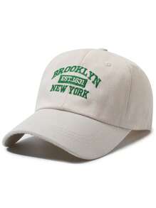 New York Retro Embroidered Baseball Cap - Unisex Soft Top Dad Hat, Breathable & Stylish, Black With White Lettering, Perfect For Casual Wear, Perfect For Thanksgiving - Multicolor - View 16