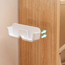 1 pieza Estante montado en la pared para almacenamiento de gafas, soporte de almacenamiento de gafas sin perforación, expositor de gafas de sol, organizador de gafas que ahorra espacio
