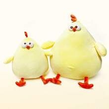 Miniso Dundun Series - Mini Dundun Chicken Fluffy Plushie Pillow: Perfect Birthday Gift For Friends (1PC) - Yellow - View 8