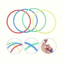 10pcs/Set Random Color Outdoor Agility & Speed Training Hoops, Perfect For Parties And Backyard Fun - Multicolor - View 6