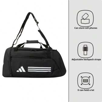Adidas Men's And Women's Shoulder Bag Fitness Training Bag Sports Bag Messenger Bag Travel Backpack IP9863