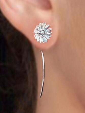 1 对创意小众设计波西米亚风格耳环适合女士日常佩戴