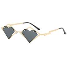 Gafas unisex con montura con forma de corazón 848