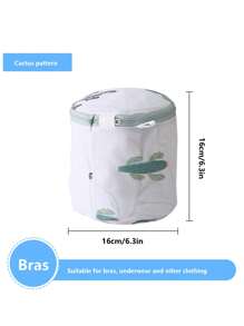 1pc加厚内衣洗衣袋细网套装文胸护理袋网眼防变形大中小号网袋 - 彩色 - 查看 16