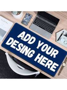 1pc Customized Large Rectangular Mouse Pad - Non-Slip, Durable Stitched Edges, Natural Rubber - Perfect For Office, Gaming And Study - Customized Design Available - Multicolor - View 22