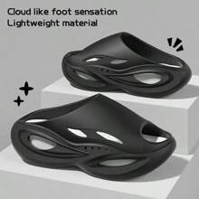 Nuevas sandalias deslizantes de suela blanda y antideslizante, adecuadas para mujeres y hombres, de verano