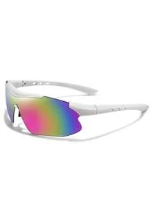 Fashion Sport Glasses For Women Cycling Glasses Running Glasses, Classic Square Frame Shades For Cycling, Running, Hiking, Shopping, Selfie, Party, Travel, Beach, Vacation. Easy Comfort Casual Outfits Outdoor Cycling Glasses For Summer Beach Vacation, Outdoor, Travel Autumn Accessories Goggles