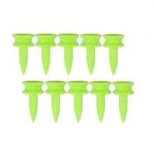 10/20/50pcs Golf Spikes, Rubber & Plastic Golf Tee, Suitable For Golf Sports - Green - View 5