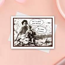 有趣的母亲节贺卡、复古照片母亲节贺卡、母女贺卡、母亲节贺卡、妈妈生日贺卡 - 多色 - 查看 8