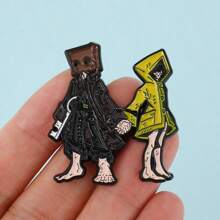 1pc Unique Zinc Alloy Creative Enamel Badge Brooch For Men And Women - Fashion Accessory Pin For Backpacks, Hats And Jackets - Perfect Birthday Gift For Friends And Family - 1pc - View 2