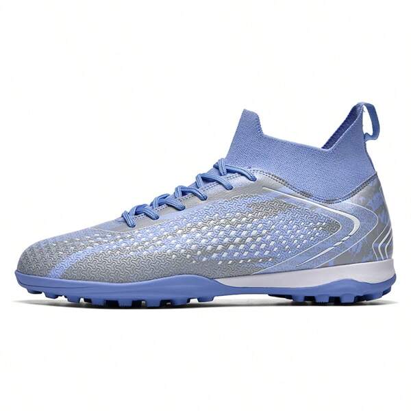 Zapatos de fútbol Quanquan para hombres y mujeres, tacos de fútbol TF con taches para estudiantes y adultos, adecuados para césped sintético, hierba natural, taches largos AG, antideslizantes, zapatos de fútbol profesionales de alta, para Mundial Juvenil, suministro directo de fábrica
