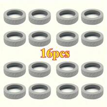 Luggage Wheel Cover, Silent Thickening, Suitcase Roller Modification, Universal Wheel Accessories Protective Cover. Material: TPE - Multicolor - View 12