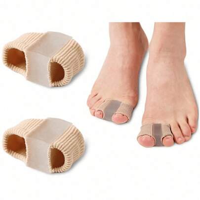 Separador de dedos de los pies para mujeres y hombres con dedos superpuestos, junta de gel para los dedos de los pies