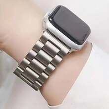 1 pieza compatible con las pulseras del Apple Watch de 49mm, 45mm, 46mm, 44mm, 42mm, 41mm, 40mm, 38mm, pulsera de metal compatible con Apple Watch Ultra Series 10 9 8 7 6 5 4 3 2 1 SE, 42mm, 44mm, 45mm, 46mm, 49mm