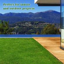 人造草坪、绿色草坪、假草装饰、草垫、门、楼梯、后院、栅栏、露台、阳台、宠物、商业展示、婚礼 - 綠色 - 查看 2