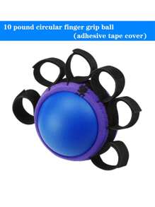 1 Pieza Bola para fortalecer la mano - Herramienta de ejercicio para los dedos, Pelota de apretón para fortalecer la mano y aliviar el estrés, Accesorios de gimnasio, Deporte, Gimnasio, Ejercicio en casa, Agarre de mano