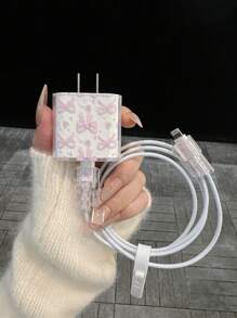 简约 Apple 充电器弓形保护壳适用于 20W 兼容 15 充电器、16 ProMax 手机数据线保护套，防弯曲、防猫咬适用于 13/14 Plus 电缆保护器、充电器保护器