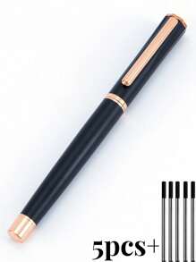 [Customized] High Quality Business Office Ball Pen Set In Gift Box, Includes 2 Refills, Daily Writing, Signing, Gifting For Father's Day, Thanksgiving, Christmas, Birthday, Friends, Relatives, Leaders, Colleagues Back To School